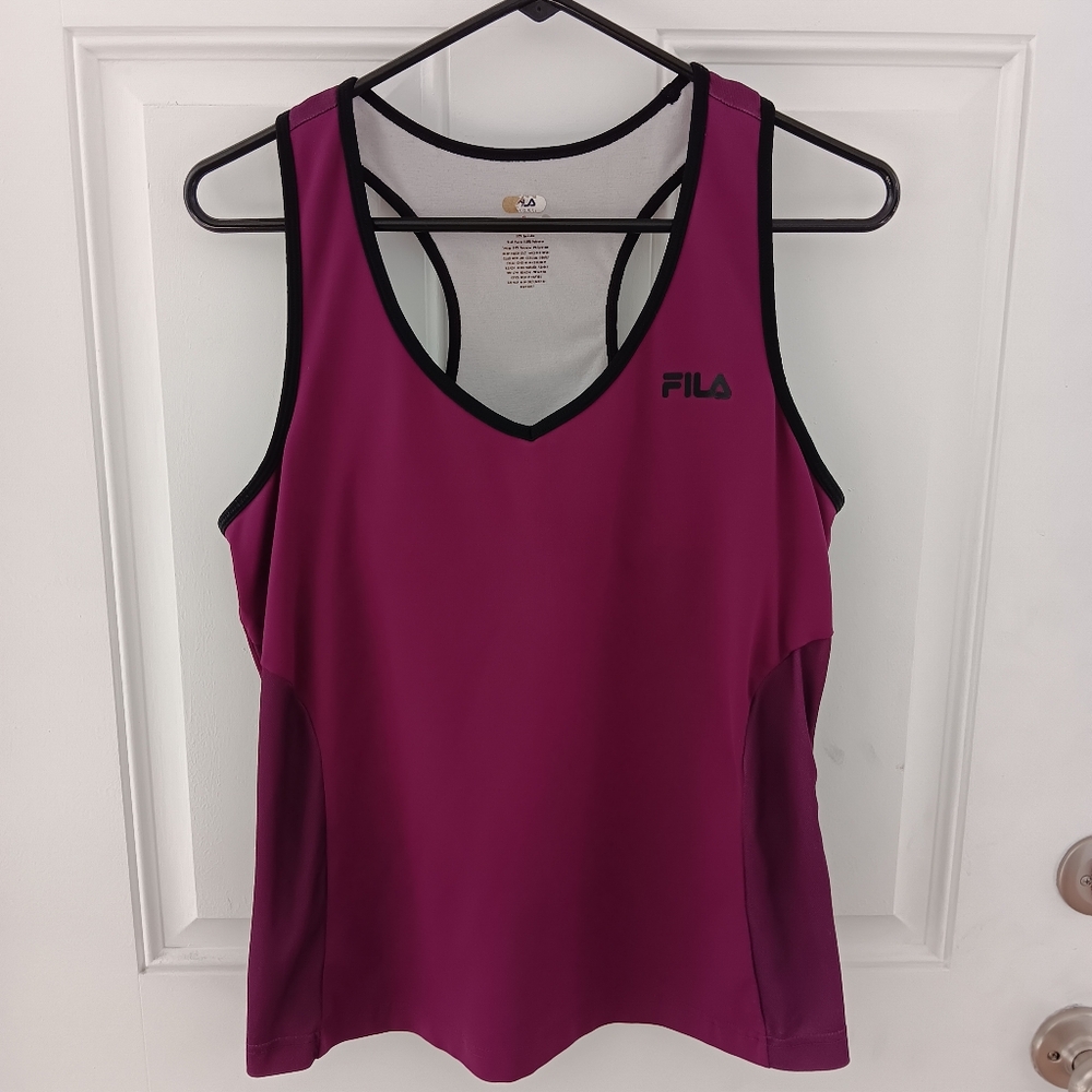 FILA Purple Athletic Tank Top